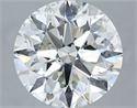 Diamante Natural 3.00 quilates, Redondo , Color H, claridad SI2 y certificado IGI