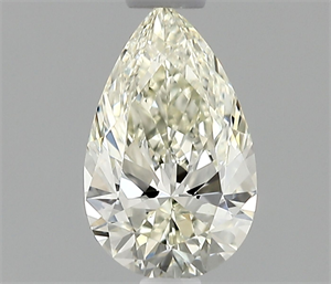 Picture of Natural Diamond 0.42 Carats, Pear with  Cut, I Color, VS1 Clarity and Certified by IGI