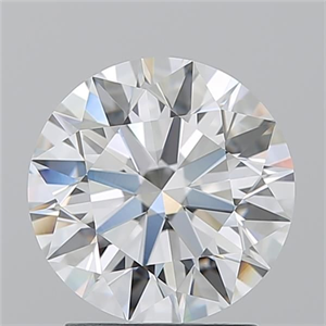 Picture of Natural Diamond 2.14 Carats, Round with Excellent Cut, G Color, VVS2 Clarity and Certified by GIA