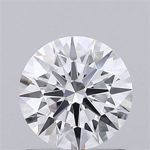 Picture of Lab Grown Diamond 1.03 Carats, Round with Ideal Cut, D Color, VVS2 Clarity and Certified by IGI