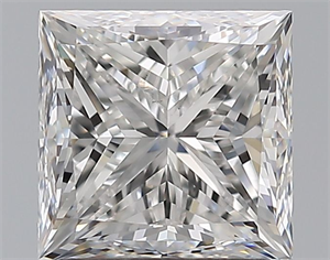 Foto Diamante Natural 1.70 quilates, Princesa , Color F, claridad VS2 y certificado GIA de