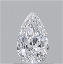 Natural Diamond 0.51 Carats, Pear with  Cut, D Color, VS1 Clarity and Certified by GIA