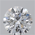 Natural Diamond 2.03 Carats, Round with Excellent Cut, E Color, SI2 Clarity and Certified by GIA
