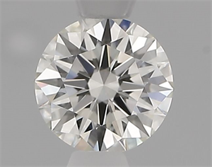 Foto Diamante Natural 0.53 quilates, Redondo , Color J, claridad VVS1 y certificado GIA de