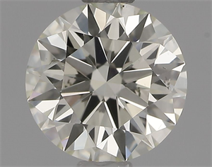 Picture of Natural Diamond 0.74 Carats, Round with Excellent Cut, M Color, VS2 Clarity and Certified by IGI