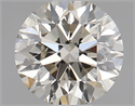 Natural Diamond 0.45 Carats, Round with Very Good Cut, M Color, VS2 Clarity and Certified by GIA