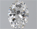 Diamante Natural 4.01 quilates, Ovalado , Color D, claridad SI1 y certificado GIA