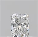 Diamante Natural 0.51 quilates, Radiante , Color F, claridad VS1 y certificado GIA