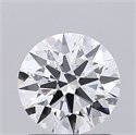 Del inventario de diamantes de laboratorio, 1.09 quilates, Redondo , Color D, claridad VVS2 y certificado IGI