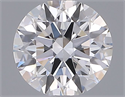 Del inventario de diamantes de laboratorio, 1.03 quilates, Redondo , Color D, claridad VVS2 y certificado IGI