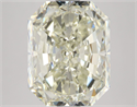 Diamante Natural 4.01 quilates, Radiante , Color M, claridad VVS2 y certificado GIA