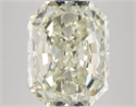 Natural Diamond 4.01 Carats, Radiant with  Cut, M Color, VVS2 Clarity and Certified by GIA