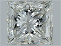 Natural Diamond 0.99 Carats, Princess with  Cut, I Color, VS2 Clarity and Certified by GIA
