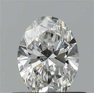 Picture of Natural Diamond 0.40 Carats, Oval with  Cut, F Color, VVS2 Clarity and Certified by GIA