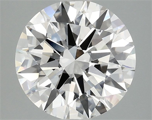 Picture of Lab Grown Diamond 3.01 Carats, Round with Ideal Cut, F Color, VVS2 Clarity and Certified by IGI