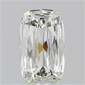 Natural Diamond 0.55 Carats, Cushion with  Cut, I Color, SI1 Clarity and Certified by GIA
