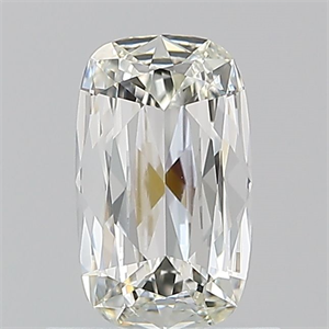 Picture of Natural Diamond 0.55 Carats, Cushion with  Cut, I Color, SI1 Clarity and Certified by GIA