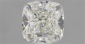 Foto Diamante Natural 0.70 quilates, Del cojín , Color J, claridad VS1 y certificado GIA de