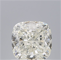 Diamante Natural 0.90 quilates, Del cojín , Color J, claridad IF y certificado GIA