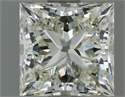Natural Diamond 1.01 Carats, Princess with  Cut, K Color, IF Clarity and Certified by IGI