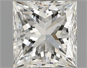 Diamante Natural 0.51 quilates, Princesa , Color H, claridad VS2 y certificado GIA