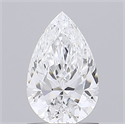 Diamante Natural 1.00 quilates, De pera , Color E, claridad VS2 y certificado GIA