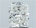 Natural Diamond 1.50 Carats, Cushion with  Cut, I Color, VS2 Clarity and Certified by GIA