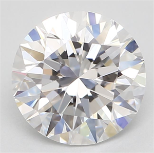 Picture of Natural Diamond 1.08 Carats, Round with Excellent Cut, D Color, VVS1 Clarity and Certified by GIA