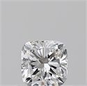 Natural Diamond 0.50 Carats, Cushion with  Cut, E Color, VVS1 Clarity and Certified by GIA