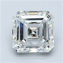 Diamante Natural 2.01 quilates, Asscher , Color H, claridad VS1 y certificado GIA