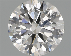 Foto Diamante Natural 0.91 quilates, Redondo , Color F, claridad I1 y certificado GIA de