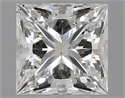 Natural Diamond 0.91 Carats, Princess with  Cut, I Color, SI1 Clarity and Certified by GIA