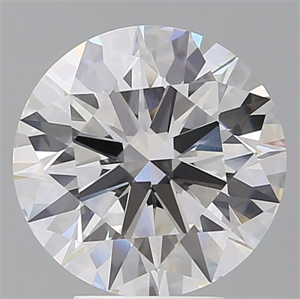 Picture of Lab Grown Diamond 4.59 Carats, Round with Ideal Cut, E Color, VVS2 Clarity and Certified by IGI