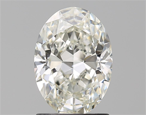 Picture of Natural Diamond 1.40 Carats, Oval with  Cut, J Color, VS2 Clarity and Certified by GIA