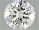 Del inventario de diamantes de laboratorio, 1.09 quilates, Redondo , Color D, claridad VVS2 y certificado IGI