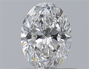 Picture of Natural Diamond 0.50 Carats, Oval with  Cut, E Color, VVS2 Clarity and Certified by GIA