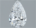 Diamante Natural 1.01 quilates, De pera , Color D, claridad SI2 y certificado GIA