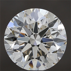 Picture of Natural Diamond 5.06 Carats, Round with Excellent Cut, K Color, VVS1 Clarity and Certified by IGI