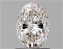 Diamante Natural 1.01 quilates, Ovalado , Color I, claridad VVS2 y certificado GIA