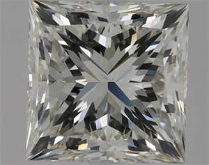 Foto Diamante Natural 2.01 quilates, Princesa , Color K, claridad VS2 y certificado GIA de