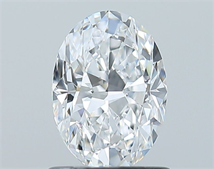 Picture of Natural Diamond 1.01 Carats, Oval with  Cut, D Color, VVS2 Clarity and Certified by GIA