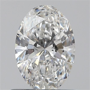 Foto Diamante Natural 0.60 quilates, Ovalado , Color E, claridad VS2 y certificado GIA de