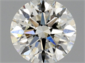 Diamante Natural 0.73 quilates, Redondo , Color J, claridad VVS2 y certificado GIA