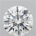 Del inventario de diamantes de laboratorio, 1.59 quilates, Redondo , Color D, claridad VVS2 y certificado IGI