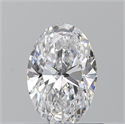 Diamante Natural 0.70 quilates, Ovalado , Color D, claridad SI1 y certificado GIA