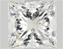 Natural Diamond 1.01 Carats, Princess with  Cut, F Color, VS1 Clarity and Certified by GIA