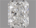 Natural Diamond 0.33 Carats, Radiant with  Cut, F Color, VVS2 Clarity and Certified by GIA