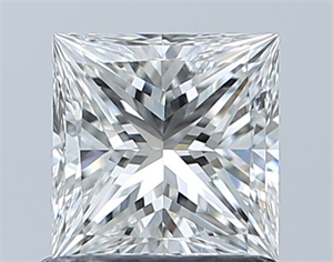 Foto Diamante Natural 0.90 quilates, Princesa , Color G, claridad VS1 y certificado GIA de