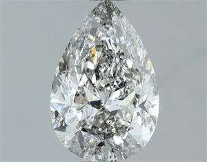 Foto Diamante Natural 1.00 quilates, De pera , Color G, claridad SI2 y certificado IGI de