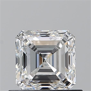 Picture of Natural Diamond 0.71 Carats, Asscher with  Cut, F Color, VS1 Clarity and Certified by GIA